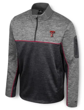 *Arena Texas Tech Double T "Bonuses" MEN'S 1/4 Zip Poly Fleece Jacket