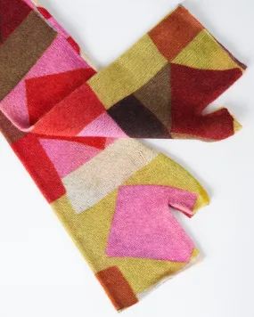 arm warmers - geometric