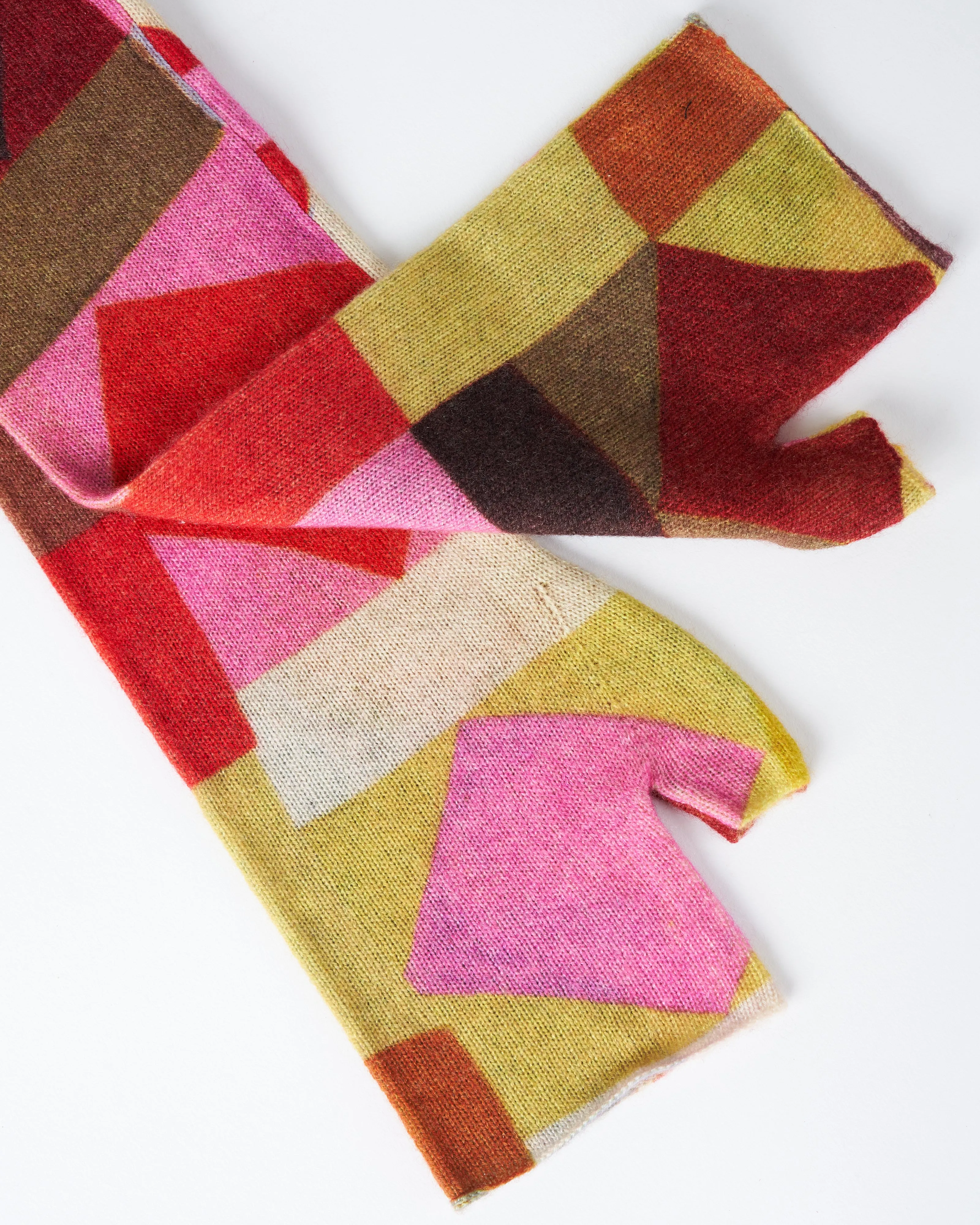 arm warmers - geometric