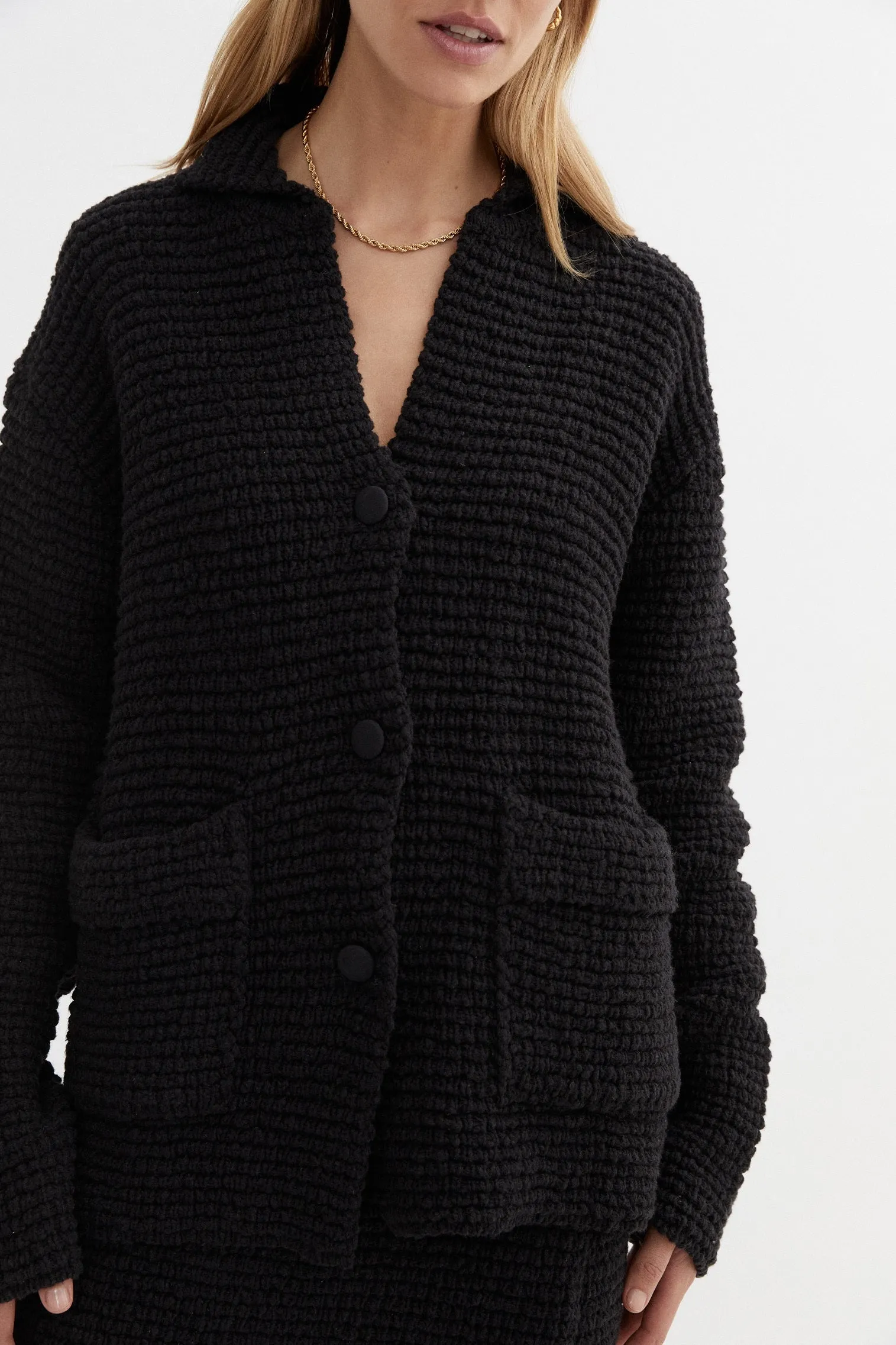 BLANCA Womens Belle Cardigan Black