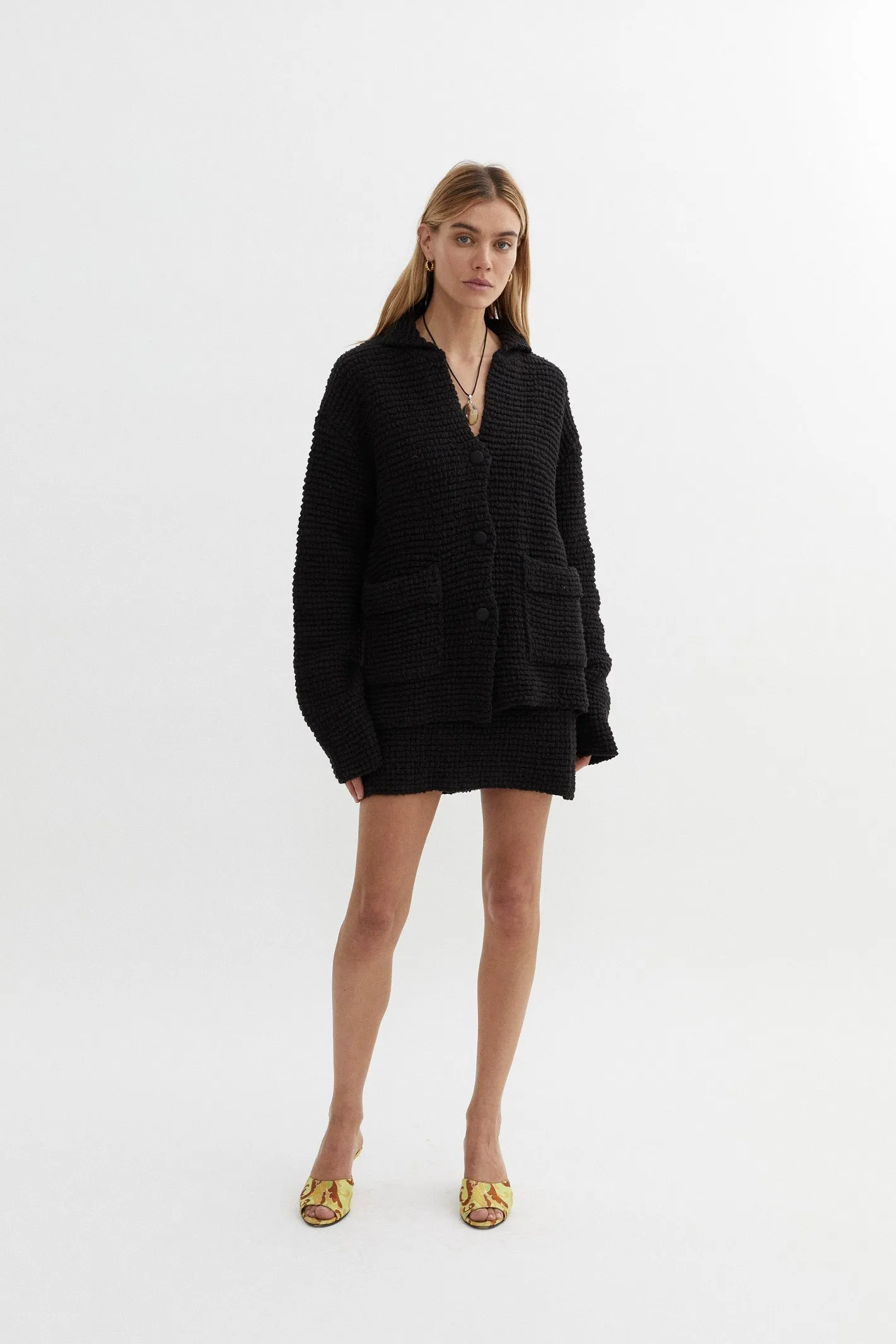 BLANCA Womens Belle Cardigan Black
