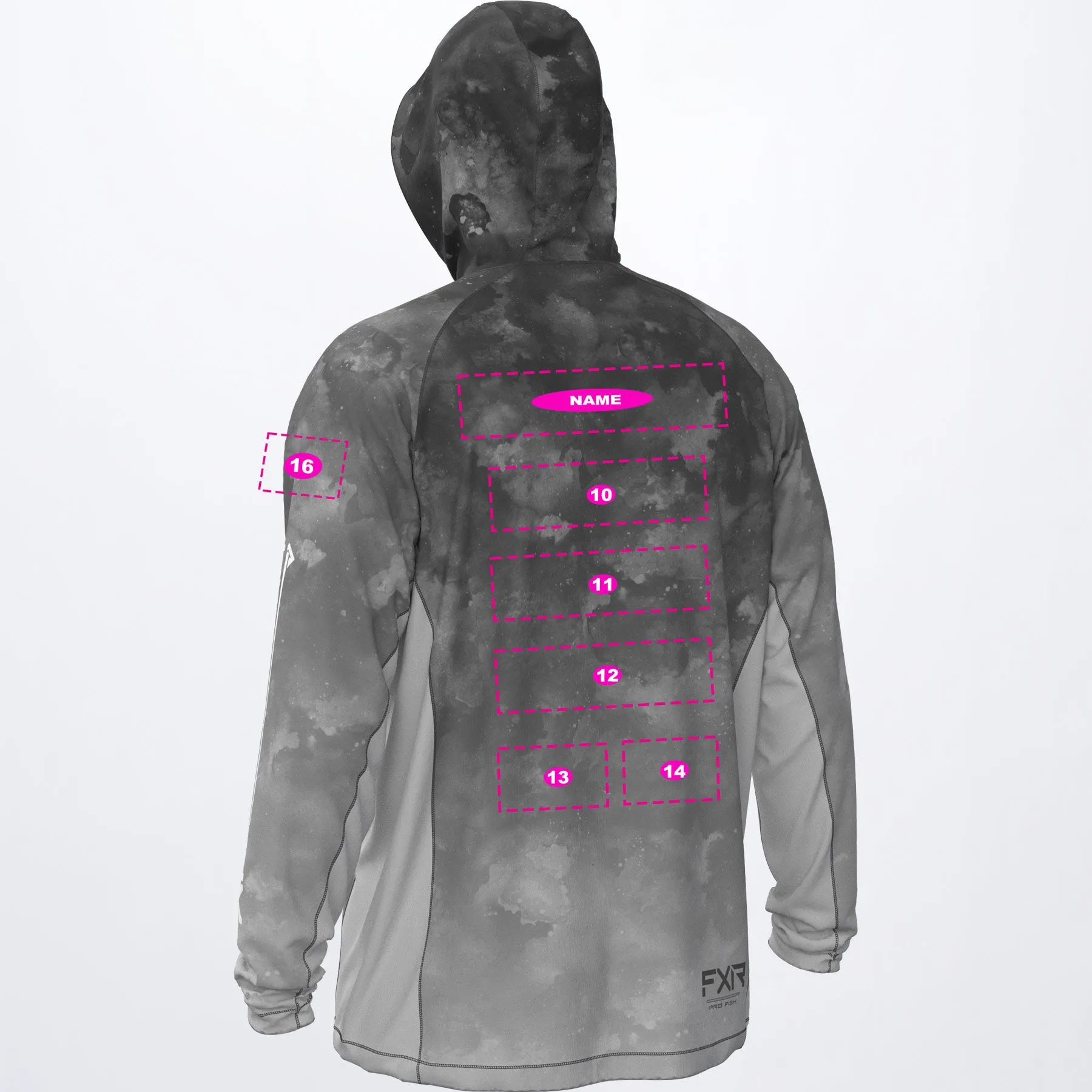 Custom Men's Derby UPF Pullover Hoodie
