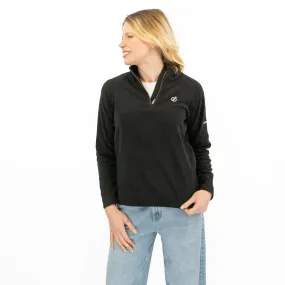 Dare 2B Womens Fleece Jacket Lightweight Freeform Half Zip Black