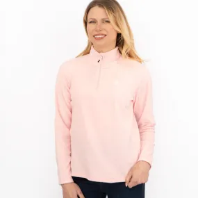 Dare 2B Womens Fleece Jacket Lightweight Freeform Half Zip Light Pink