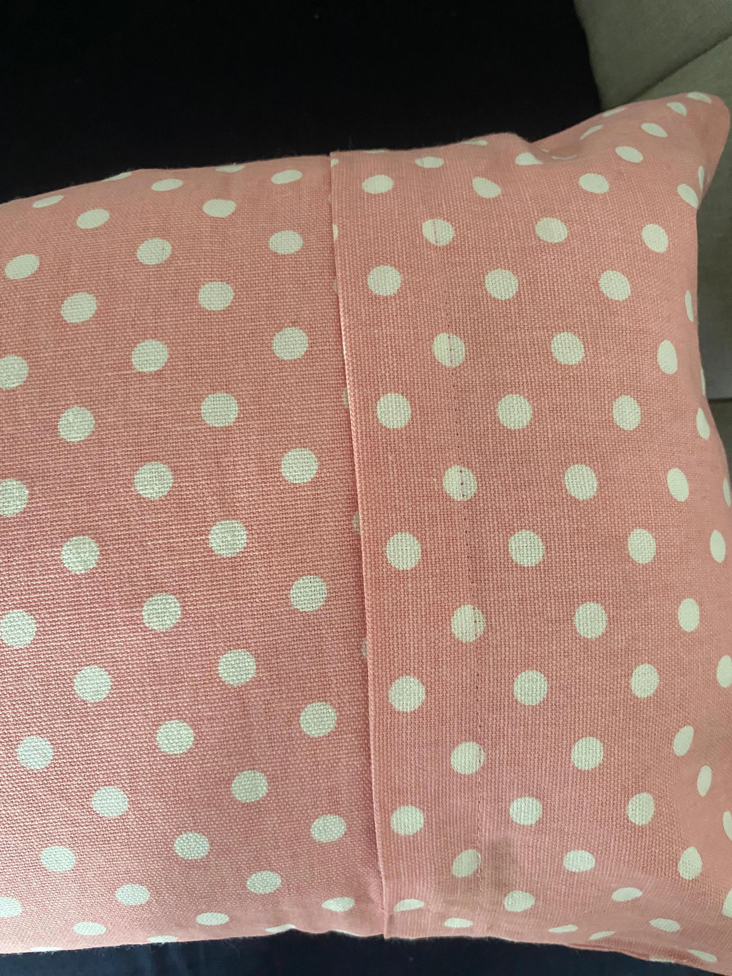 Fair Trade Cushion - Dots, Pink, Yellow, Blue, Black