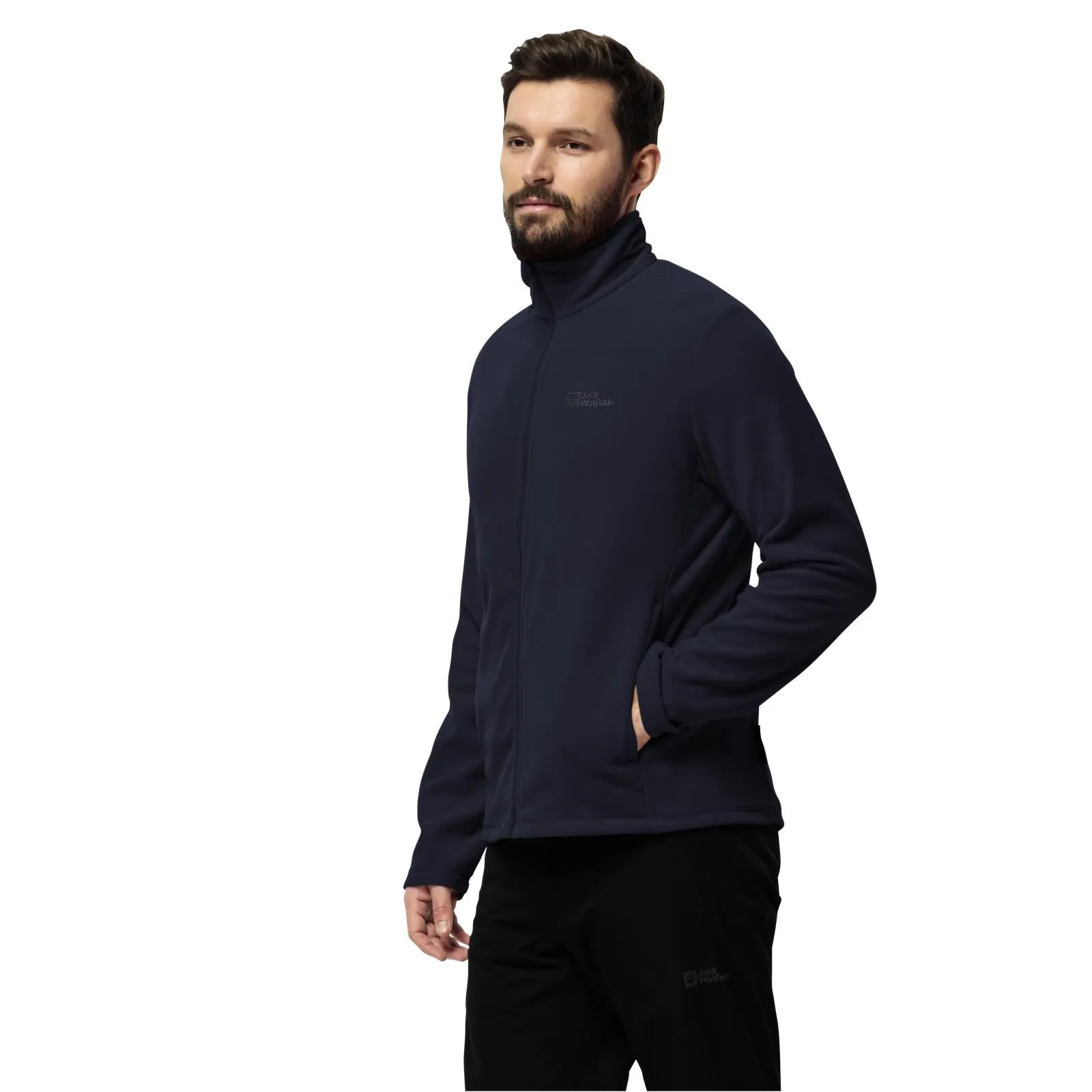Jack Wolfskin Mens Taunus Full Zip Fleece Jacket