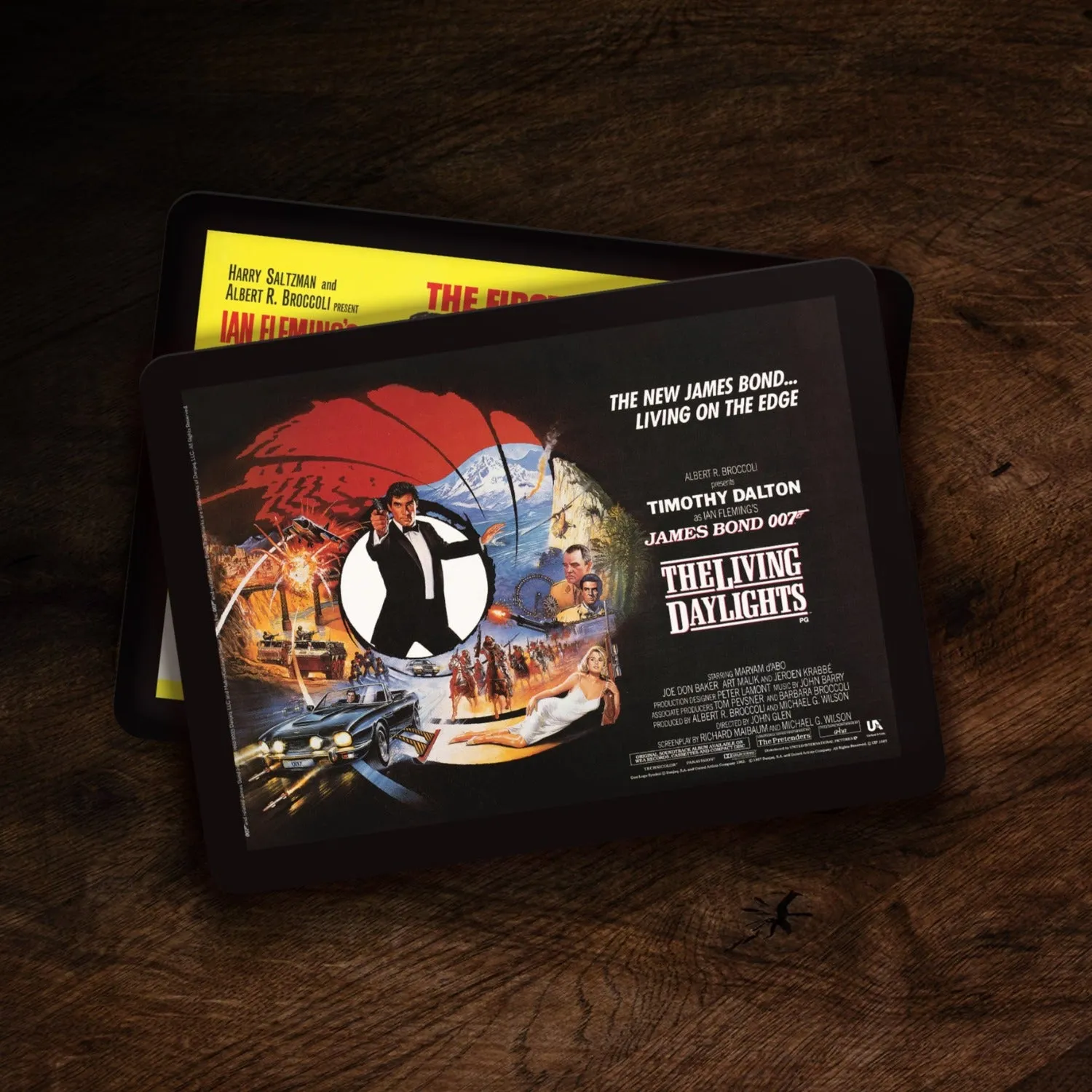 James Bond Placemat - The Living Daylights Edition