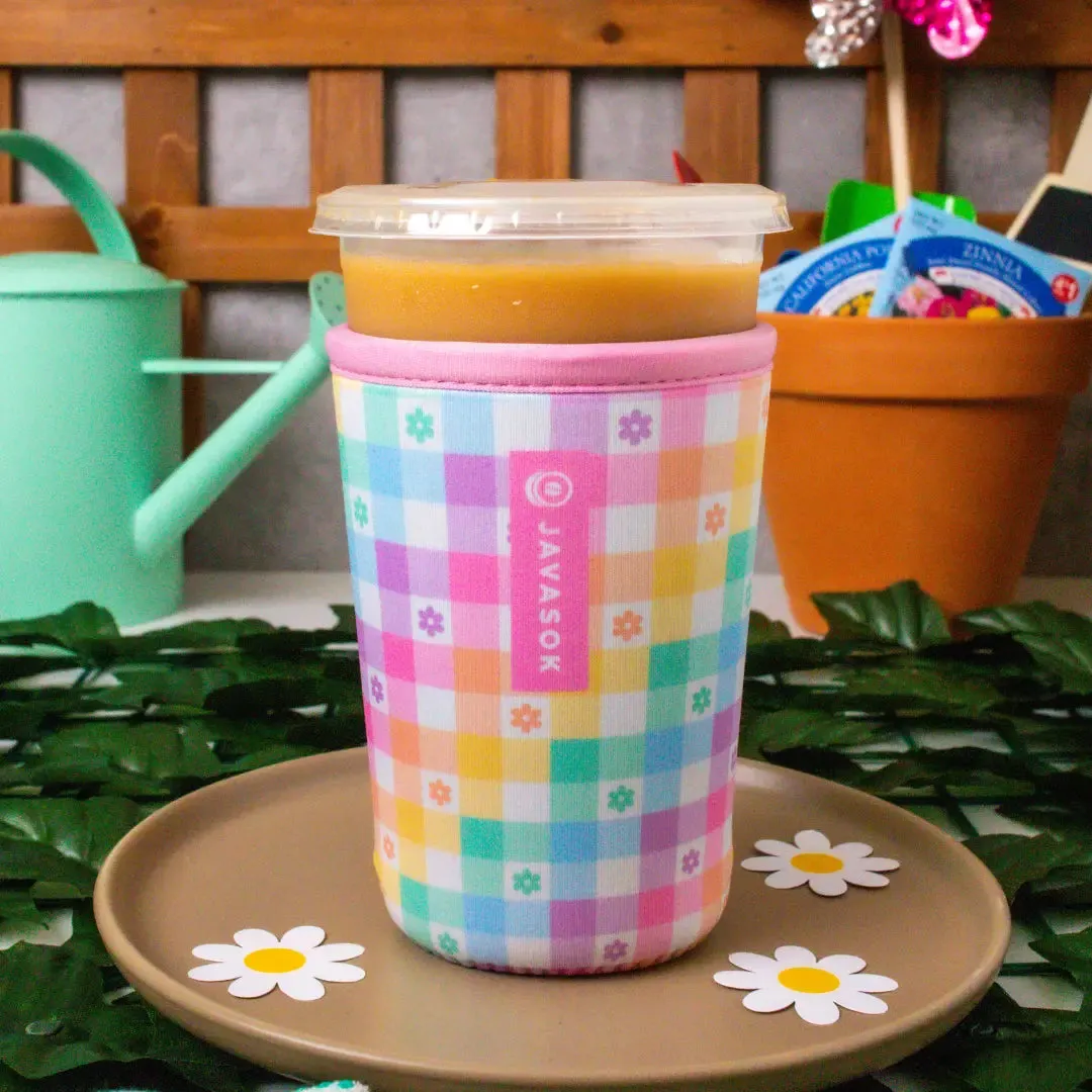 JavaSok - Gingham Flowers