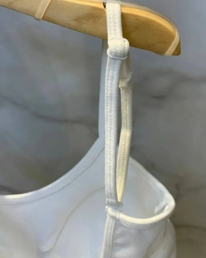 Latex Padded Adjustable Strap Camisole