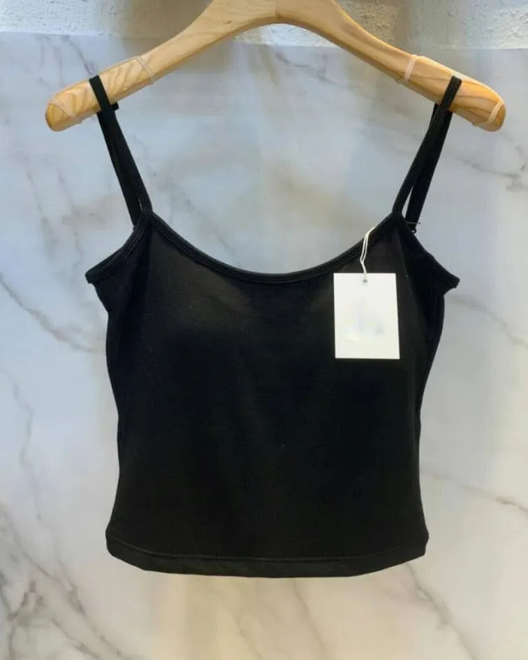 Latex Padded Adjustable Strap Camisole