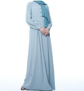 Pocket Abaya WIth Button Nursing Friendly (MA019)