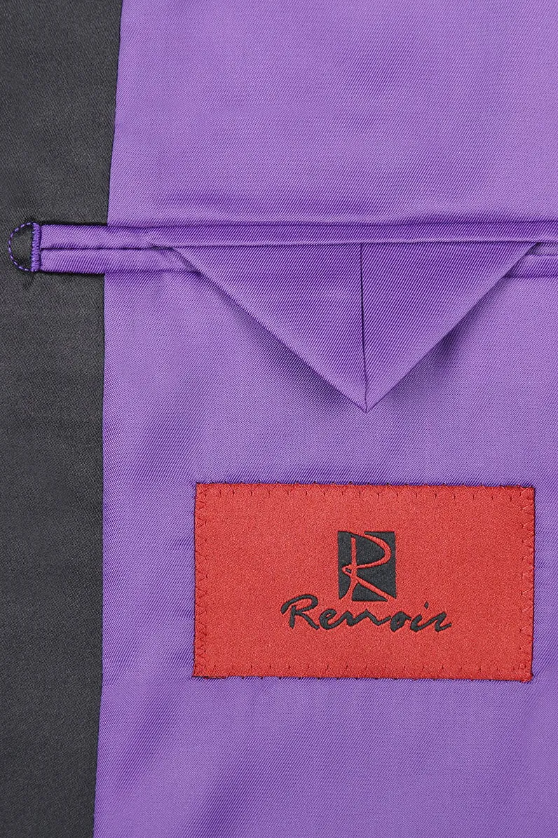 "Hugo" Purple Tuxedo Jacket (Separates)