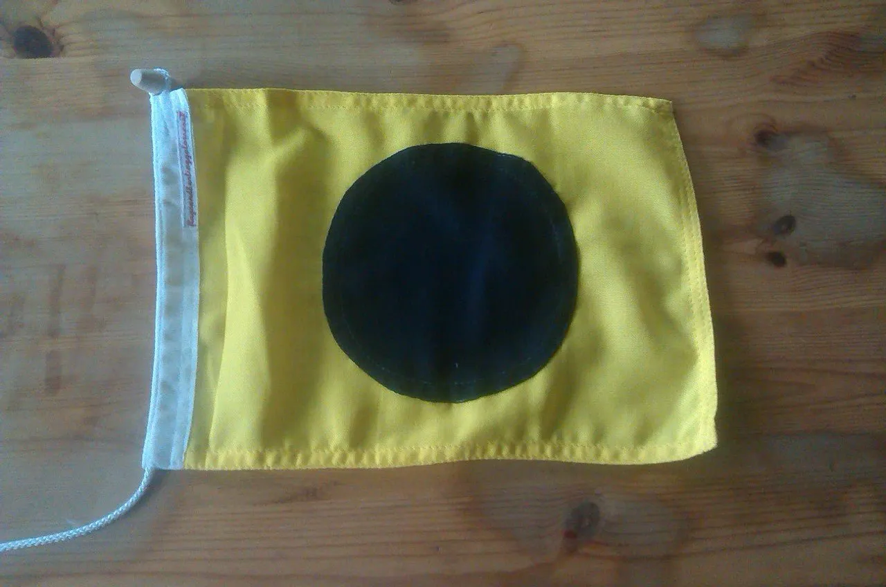 Signal code flag INDIA
