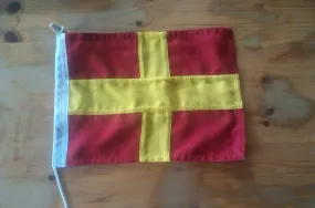 Signal code flag ROMEO