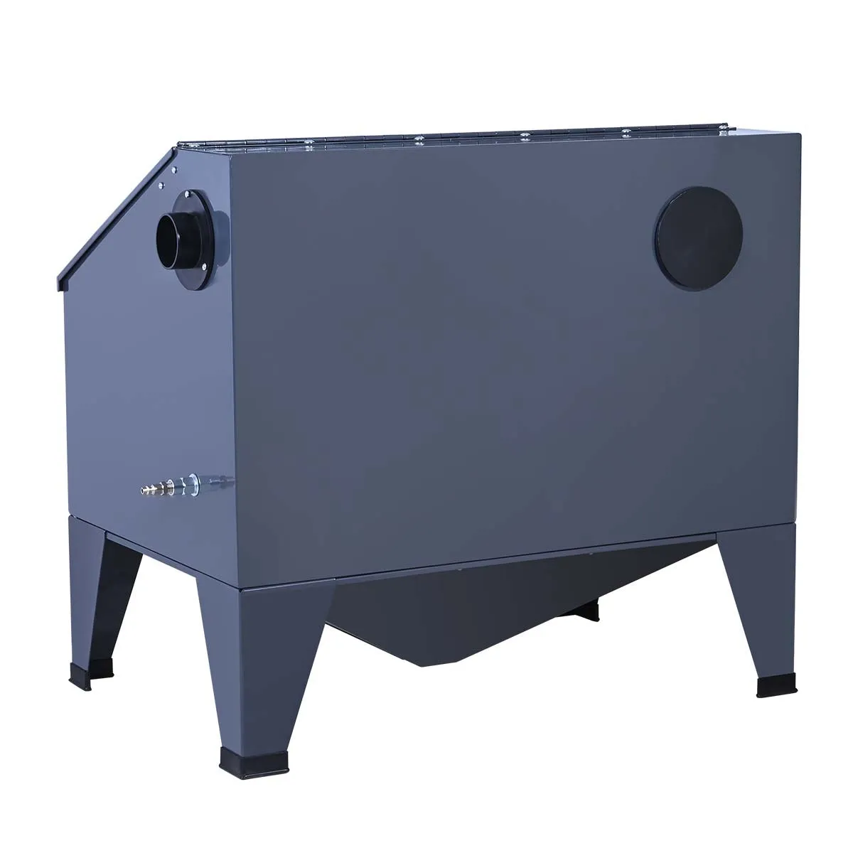 TMG Industrial 50 Gallon Tabletop Cabinet Sandblaster w/View Window, 115 PSI, 15 CFM, TMG-ABC50